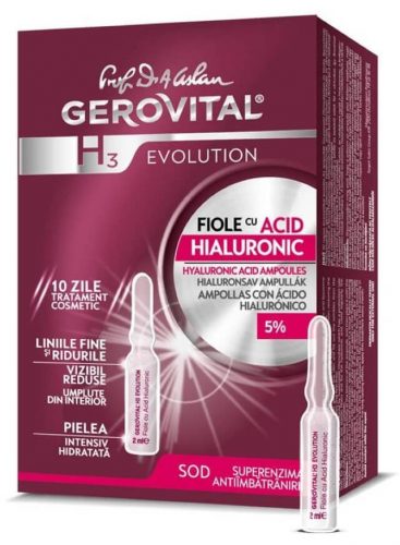 GEROVITAL H3 EVOLUTION Hyaluronic Acid Ampoules