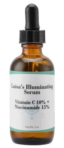 Luisa True Skincare 10% Vitamin C Serum for Hyperpigmentation