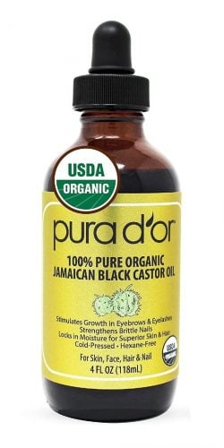 PURA D’OR Organic Jamaican Black Castor Oil