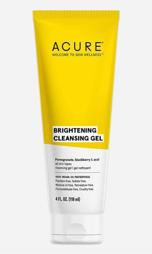 Acure Cleansing Gel For Hyperpigmentation