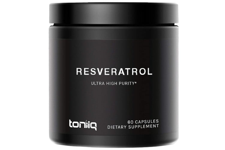 Toniiq Store High Purity Resveratrol Capsules