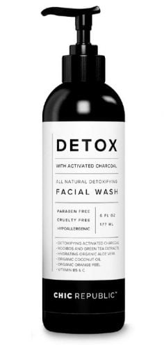 Detox Activated Charcoal Facial Cleanser 