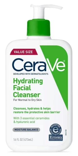 CeraVe Hydrating Facial Cleanser 