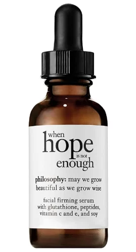 Philosophy When Hope Is Not Enough Facial Firming Serum