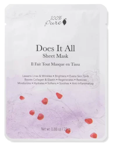 100% Pure Does It All Sheet Mask