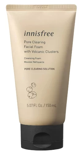 best Innisfree cleanser - Pore Clearing Facial Volcanic Cleansers