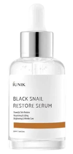 Iunik Black Snail Mucin Restore Serum