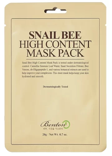 Benton Snail Bee High Content Mask