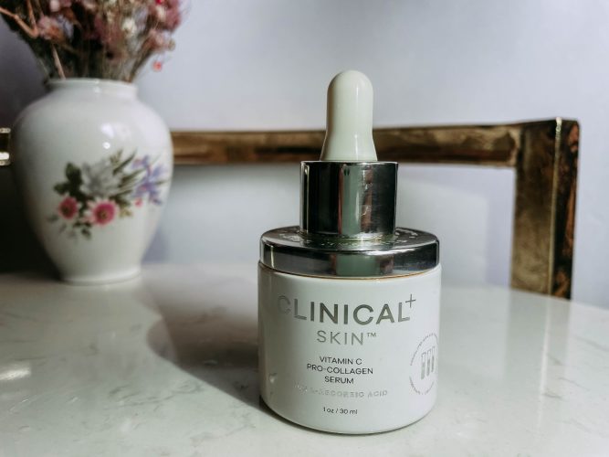 Clinical Skin Vitamin C Pro-Collagen Serum – 20% L-Ascorbic Acid – 1 Fl Oz Tester (No Box)